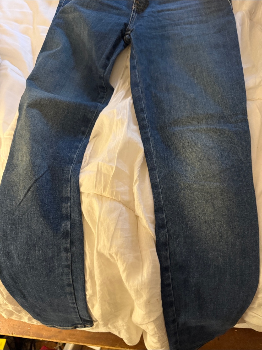 Lucky Brand Men's Straight Jeans in Medium Blue Wash